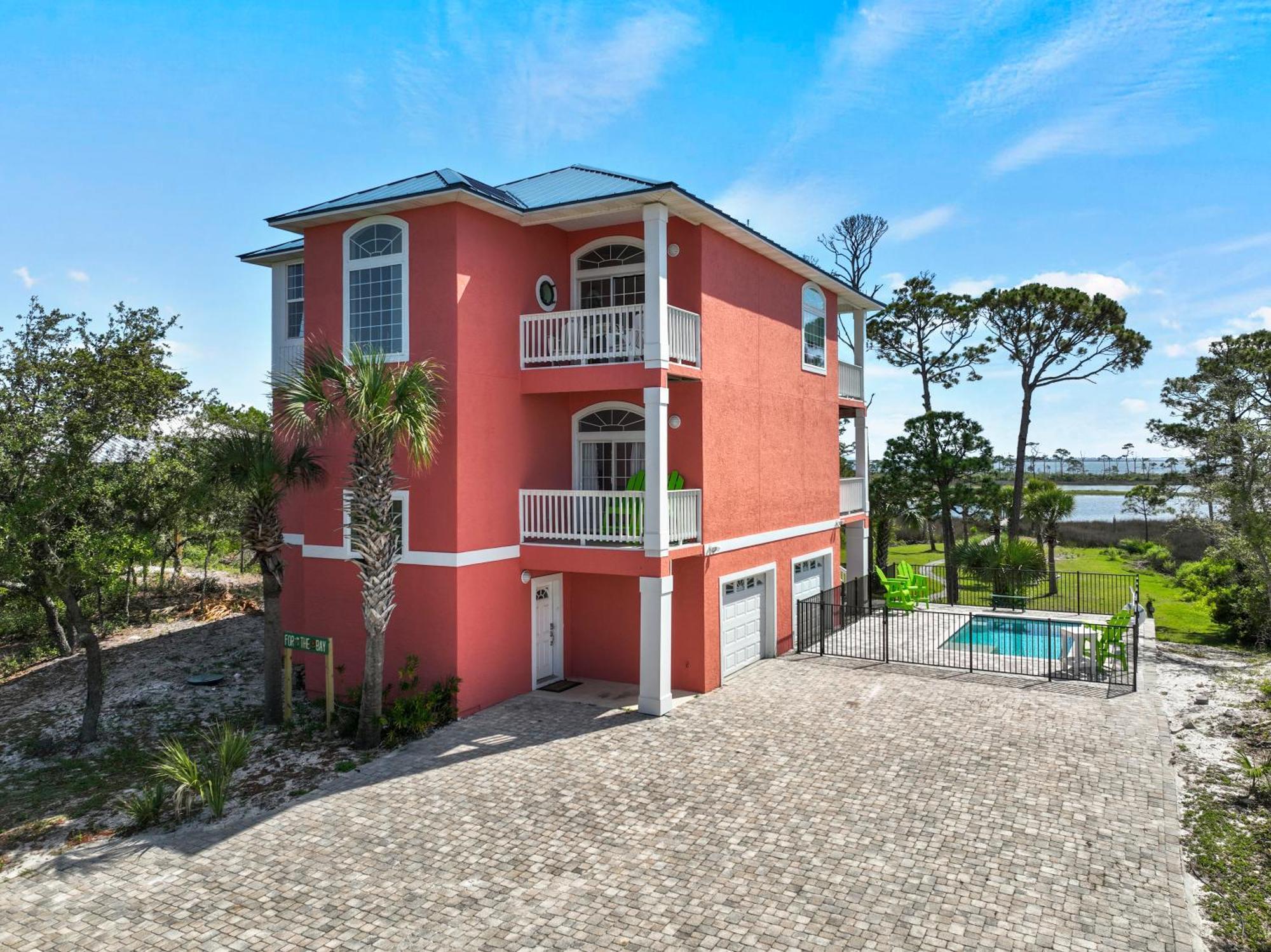 For The Bay - Bay Front With Dock! Villa Indian Pass Eksteriør bilde